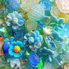BLUE DESIGNER BEADS | 25pcs/pack
