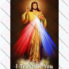 FULLY BEADED! DIVINE MERCY 50*35cm