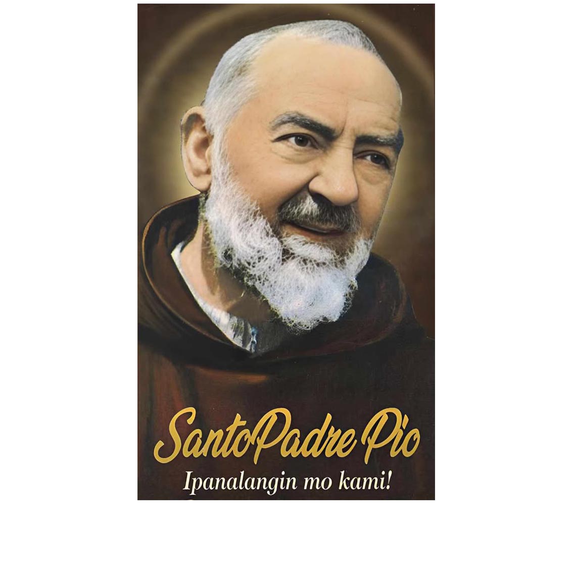 FULLY BEADED! PADRE PIO 30*50cm