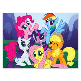 FULLY BEADED! MY LITTLE PONY 30*40cm