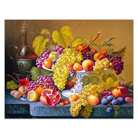 FULLY BEADED! FRUITS GALORE 40*50cm