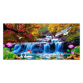 FULLY BEADED! WATERFALL UNITY 40*85cm